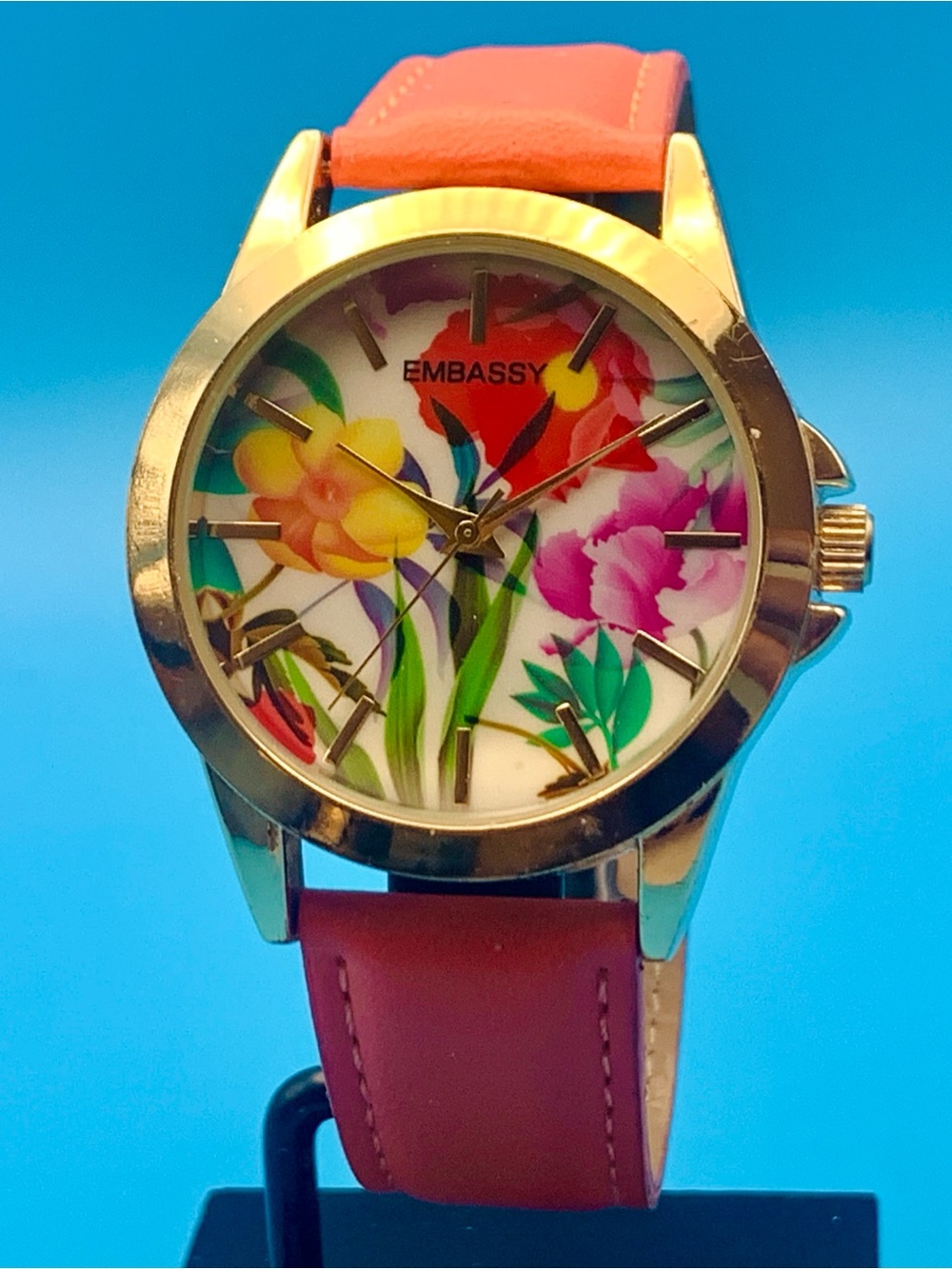 EMBASSY By GRUEN Women’s Fashion Quartz Wristwatch Japan Movt Works New Battery